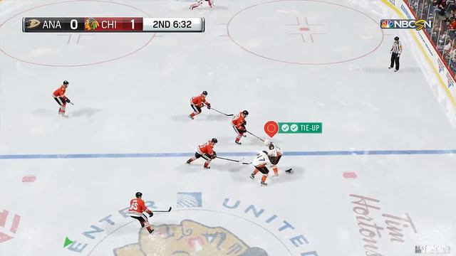 NHL 16 (PS4) - ANAHEIN DUCKS VS CHICAGO BLACKHAWKS - COOP GAMEPLAY смотреть онлайн