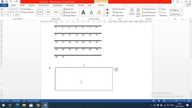 INSERTING TABLES AND SHAPES - MS-WORD PART-5 смотреть онлайн