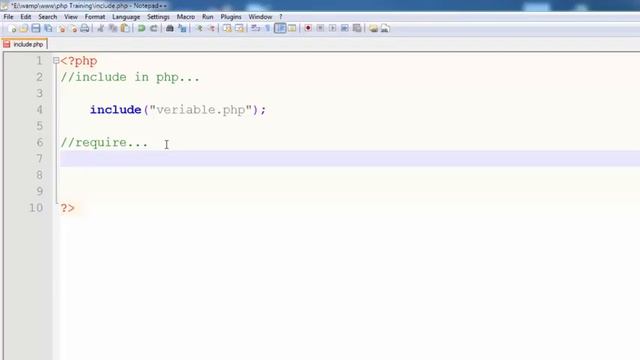 How to use include() and require() in php in hindi 13 0f 30 смотреть онлайн