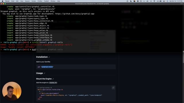Creating a GraphQL API with Rails смотреть онлайн