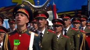 Обалденно подобранная песня в конце Парада Победы! “Мы   армия страны“