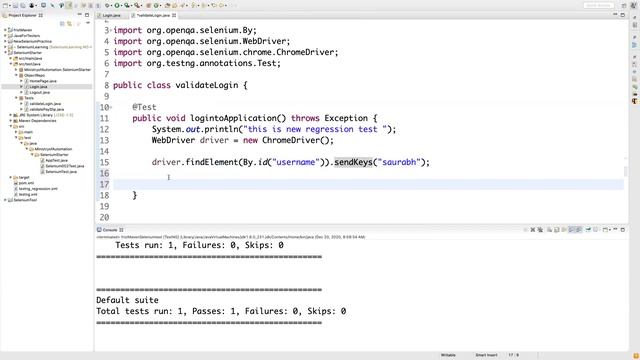Selenium Day 17 & 18 - Page Object Model, Page Factory Concept смотреть онлайн