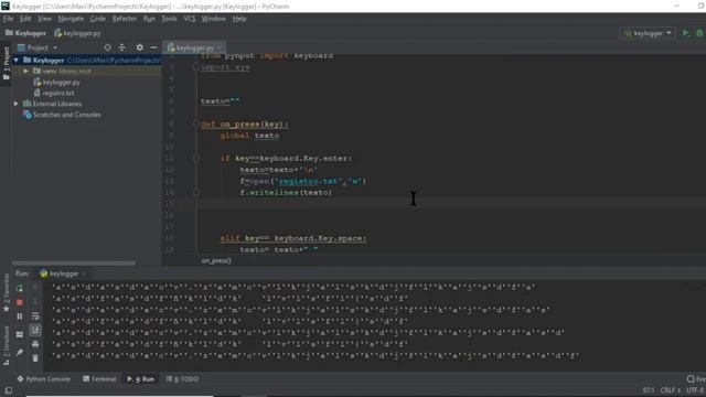 Hace un Keylogger con screenshots con Python en 14 minutos смотреть онлайн