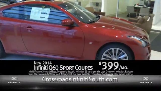 CrossRoads Infiniti South May End Leases 5 22 14 смотреть онлайн