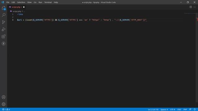 Tips PHP | Obtener URL COMPLETA de la página actual смотреть онлайн