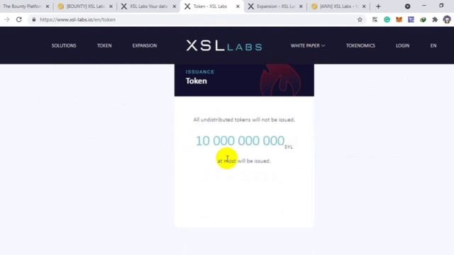 XSL-LABS Token Overview and its use смотреть онлайн