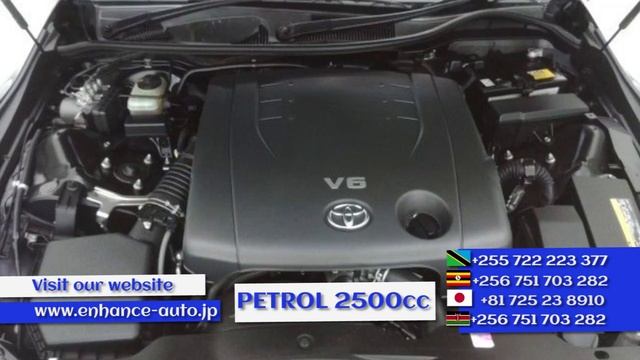 2012 /03 TOYOTA MARK X 250G RELAX SELECTION BLACK LIMITED - 265168 смотреть онлайн