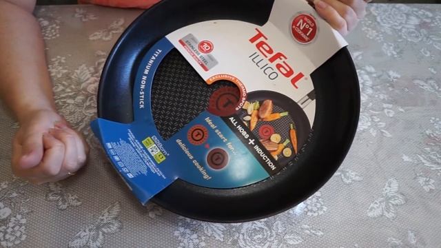 Сковорода Tefal Illico/меняем по гарантии смотреть онлайн