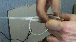 Как вязать рыболовную косынку.Вязание сети.Вязка сети.Рыболовная косынка. ВЯЗКА КОСЫНКИ