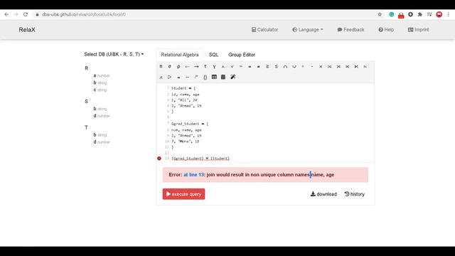 Relational Algebra - Set Operators (U, n, -, ×)(Implementation) {قواعد بيانات بالعربى} смотреть онлайн