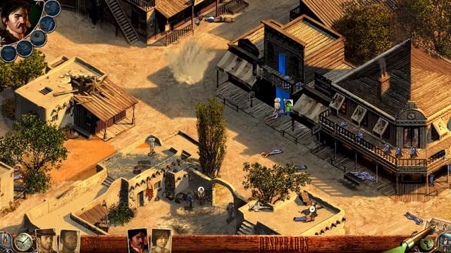 Desperados Wanted Dead or Alive Mission 21 (Non Lethal Playthrough) смотреть онлайн