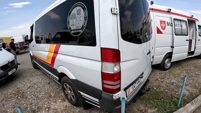 Авто рынок Бишкек/Mercedes-Benz Sprinter/Пассажирский микроавтобус/Права категории B/11.06.2023 смотреть онлайн