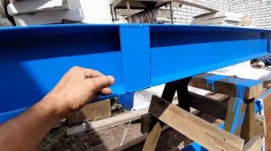 БАЛКА ПЕРЕКРЫТИЯ ИЗ ДВУТАВРА 20* + (вставки усиления) 24.07.2020