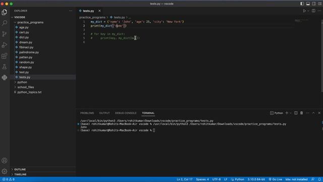 Dictionaries in python | Python series смотреть онлайн