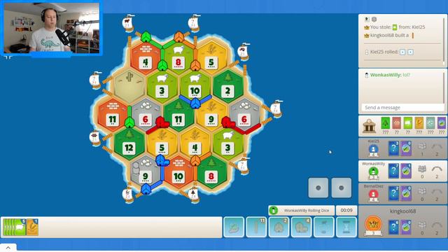 Will Wood and Brick Do the Trick? - Episode 19 Ranked Catan Gameplay смотреть онлайн