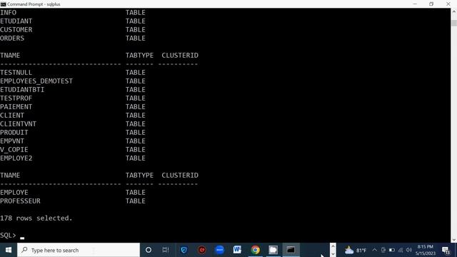 #1: Comment demarrer ORACLE avec SQLPLUS ET CMD смотреть онлайн