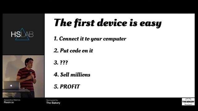 JavaScript on hardware (devices) - Resin.io смотреть онлайн