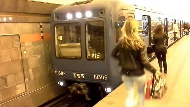 Электропоезд номер 415(метро Ладожская) смотреть онлайн