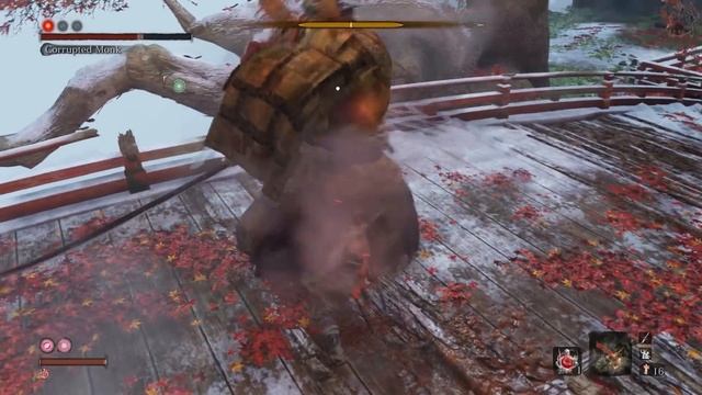 SEKIRO BOSS GUIDES - How To Kill True Corrupted Monk In 60 Seconds! смотреть онлайн