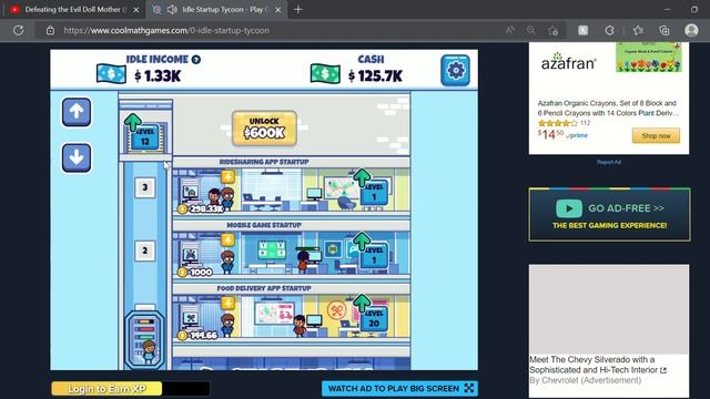 I play cool math games (idle startup tycoon) смотреть онлайн