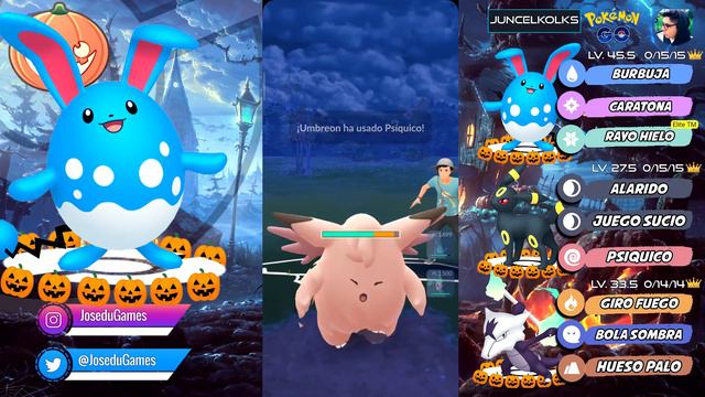 🎃¡6 EQUIPOS PARA INICIAR LA HALLOWEEN CUP 2021 TEMPORADA 9 GO BATTLE LEAGUE! - Pokémon GO смотреть онлайн