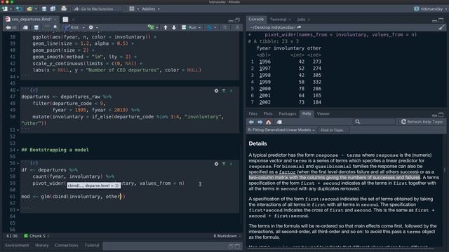 Estimate change in CEO departures with bootstrap resampling смотреть онлайн