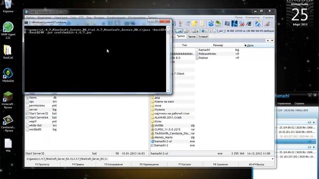 Как создать сервер в Minecraft 1.4.7 смотреть онлайн