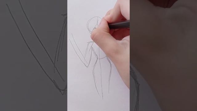 ✨как нарисовать человека за 2 минуты✨ смотреть онлайн