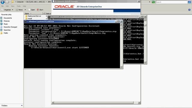 Oracle JDE depolyment server localDB installation смотреть онлайн