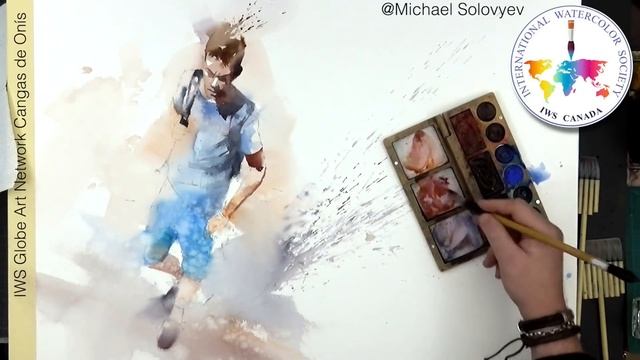 Watercolor Demonstration at the Onis Online Festival / Festival IWS Cangas de Onis смотреть онлайн