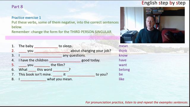 present simple and continuous, step 4 смотреть онлайн