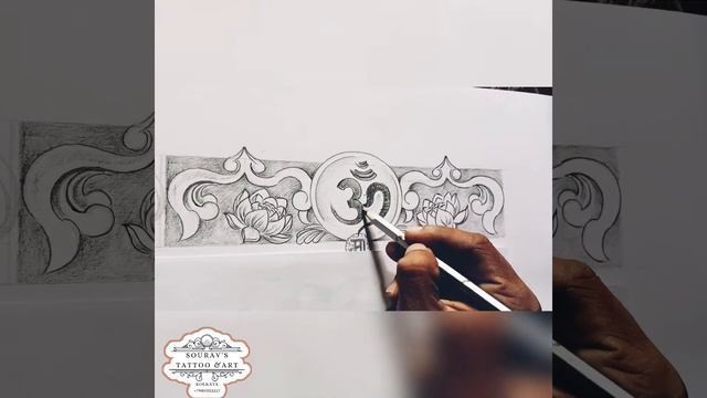 tattoo arm band pencil sketch ? смотреть онлайн