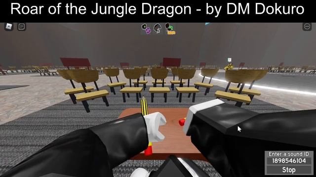 Roar of the Jungle Dragon but it's Roblox pen tapping. смотреть онлайн