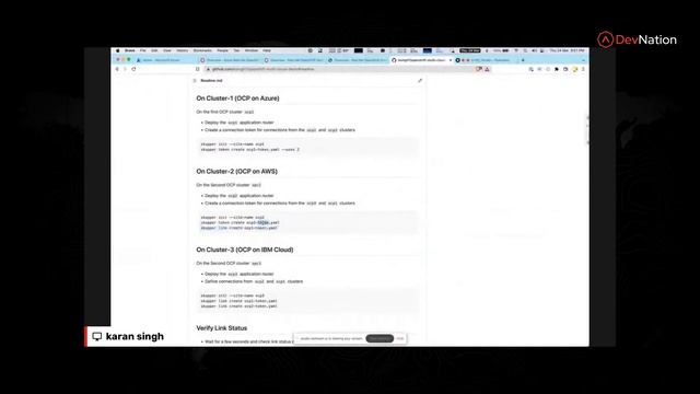 Distributed deployment of microservices across multiple OpenShift clusters | DevNation Tech Talk смотреть онлайн