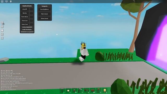 Roblox Skyblock Script/Hack! AUTOFARM! смотреть онлайн