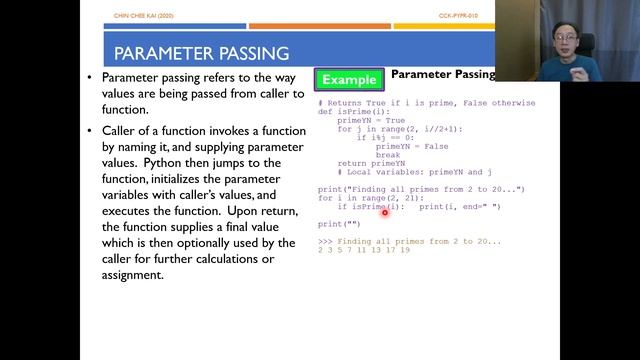 Python Programming -Functions and Lambdas T03 - Parameter Passing and Return Value (Part 1/3) смотреть онлайн