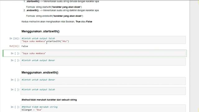 Belajar Python Dasar: #6 String Methods & User Input смотреть онлайн