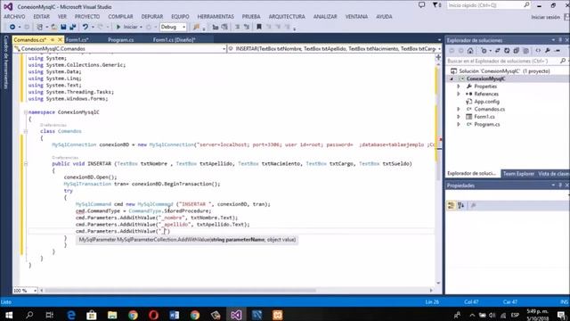 Comunicación entre MySql y Visual Studio PARTE 2 смотреть онлайн