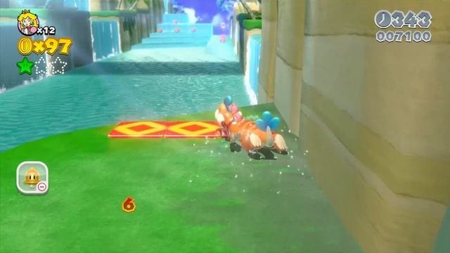 Super Mario 3D World - Walkthrough Part 1 - World 1 100% (Nintendo Wii U Gameplay) смотреть онлайн