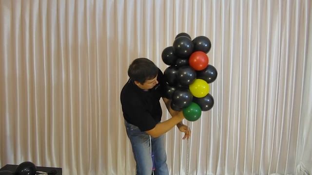 Светофор из шаров.mp4 смотреть онлайн