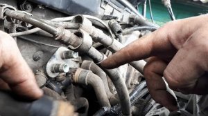 Замена шлангов охлаждения Opel Vectra B