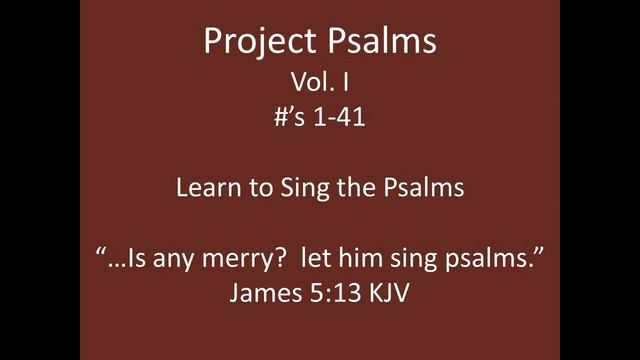 Psalm 27:7-14 Tune: St. Bartholomew Scottish Metrical Psalter 1650 смотреть онлайн