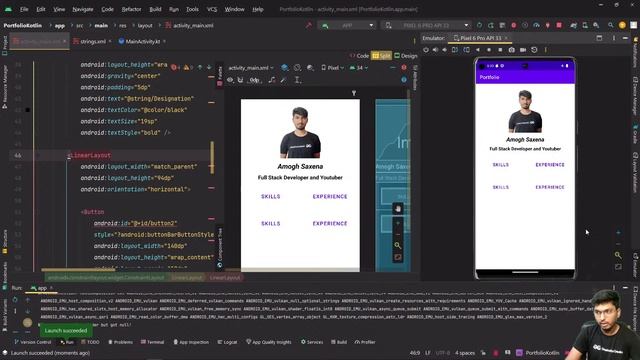 Crafting Dynamic User Interfaces with Kotlin || ANDROID DEVELOPMENT using KOTLIN || GeeksforGeeks смотреть онлайн