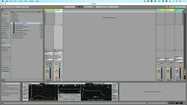 How To Save Templates In Ableton Live 11