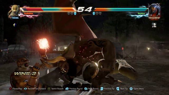 Tekken 7 - King vs Gigas (Very close match) смотреть онлайн