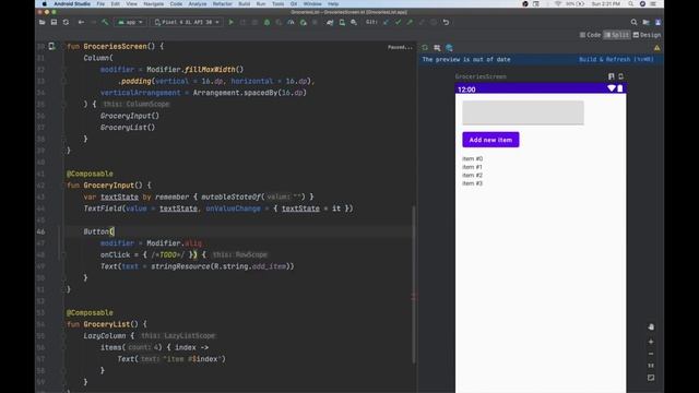 How to implement a dynamic List UI in Jetpack Compose смотреть онлайн