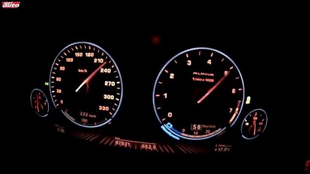 Bmw B6 Biturbo ALpina Top Speed 330 km/h Accelerations смотреть онлайн