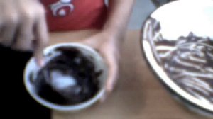 как сделать из чёрного шоколада молочный