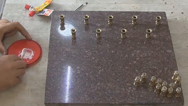 Гранит, бронза, клей. Granite, bronze, glue. смотреть онлайн