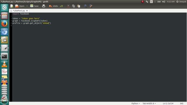 Like Every Post on Facebook Page Using Python смотреть онлайн